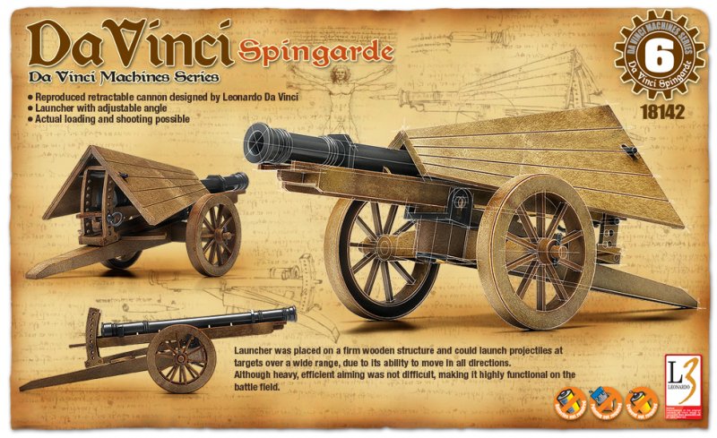 Vinci günstig Kaufen-DA VINCI SPINGARDE. DA VINCI SPINGARDE <![CDATA[Academy Plastic Model / 18142]]>. 