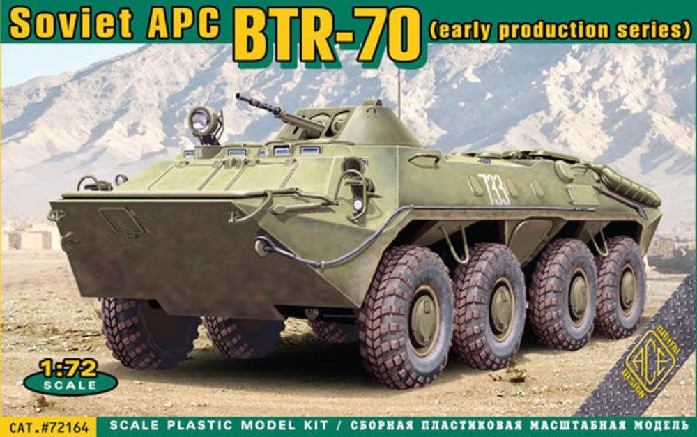 CD R günstig Kaufen-BTR-70 Soviet armored personnel carrier,. BTR-70 Soviet armored personnel carrier, <![CDATA[ACE / 72164 / 1:72]]>. 