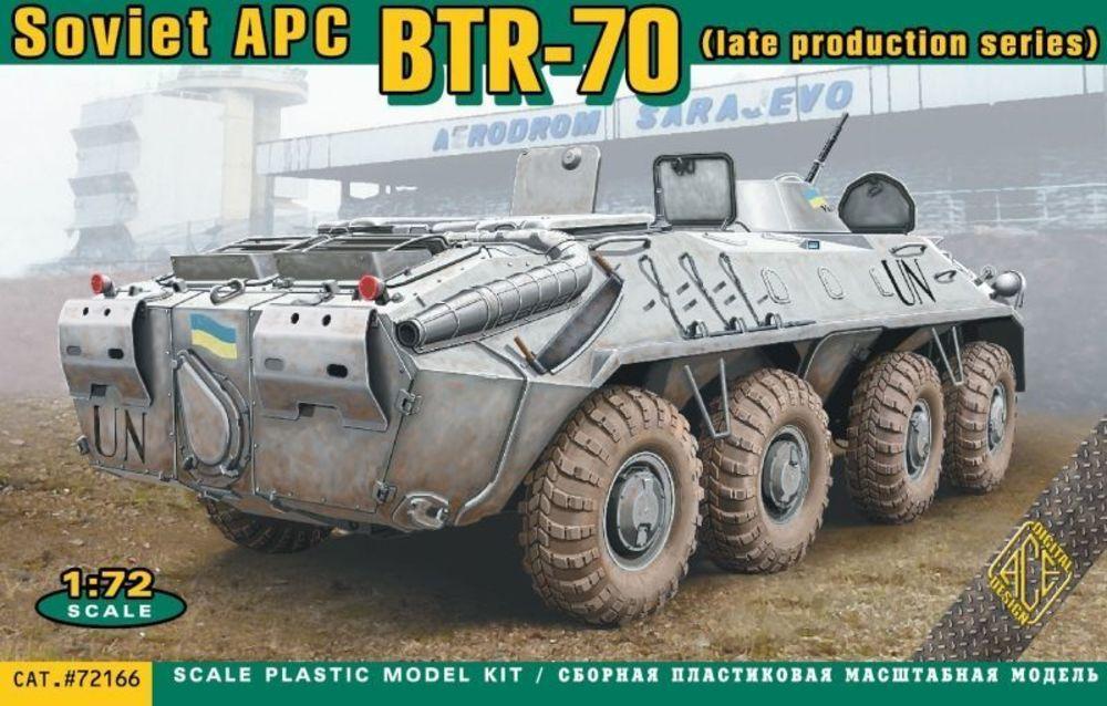 BTR 70 günstig Kaufen-BTR-70 Soviet armored personnel carrier late prod.. BTR-70 Soviet armored personnel carrier late prod. <![CDATA[ACE / ACE72166 / 1:72]]>. 