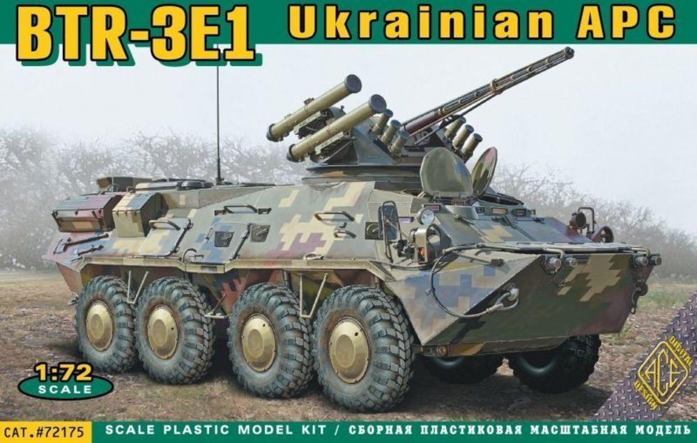 CARR günstig Kaufen-BTR-3E1 Ukrainian armored personnel carr. BTR-3E1 Ukrainian armored personnel carr <![CDATA[ACE / ACE72175 / 1:72]]>. 