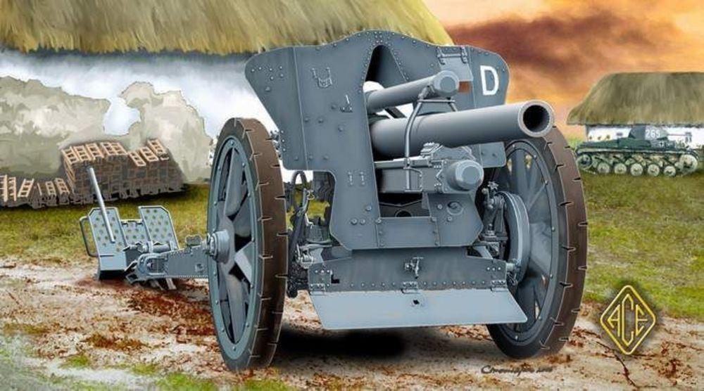 22 cm günstig Kaufen-German le FH18 10,5 cm Field Howitzer. German le FH18 10,5 cm Field Howitzer <![CDATA[ACE / ACE72216 / 1:72]]>. 