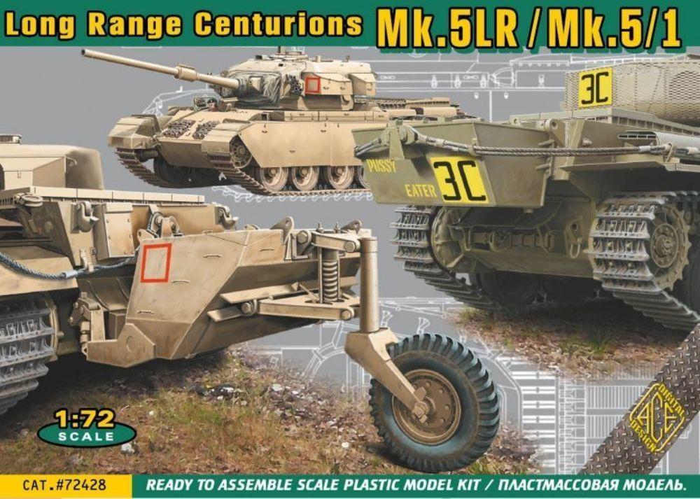 Tank MK günstig Kaufen-Centurion Mk.5LR/Mk.5/1 w/external fuel tanks. Centurion Mk.5LR/Mk.5/1 w/external fuel tanks <![CDATA[ACE / ACE72428 / 1:72]]>. 