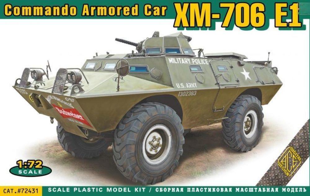 Commando günstig Kaufen-XM-706 E1 Commando Armored Car. XM-706 E1 Commando Armored Car <![CDATA[ACE / 72431 / 1:72]]>. 