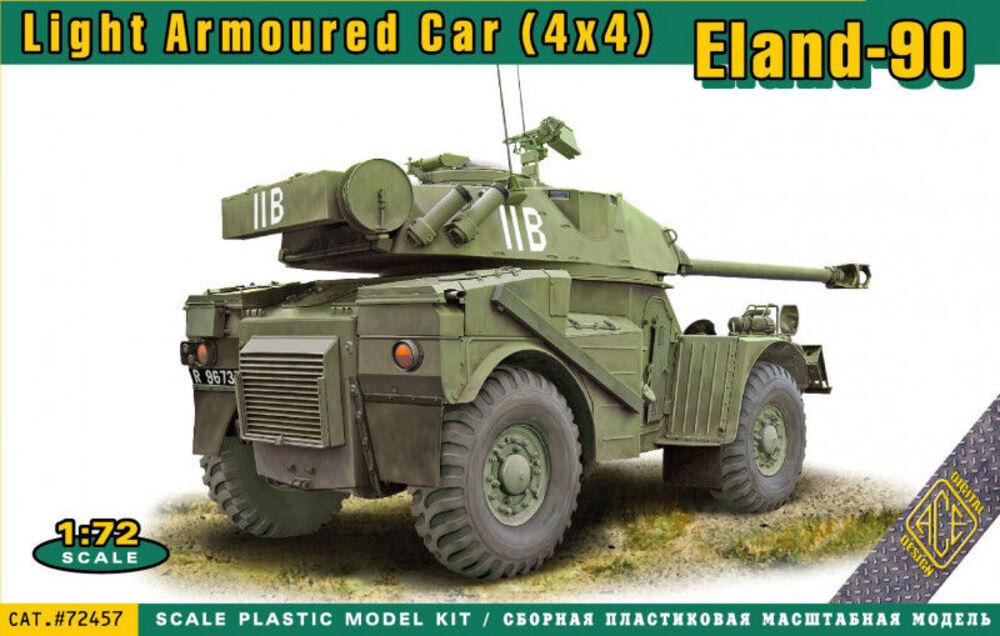 4x car günstig Kaufen-Eland-90 Light Armoured Car (4x4). Eland-90 Light Armoured Car (4x4) <![CDATA[ACE / 72457 / 1:72]]>. 