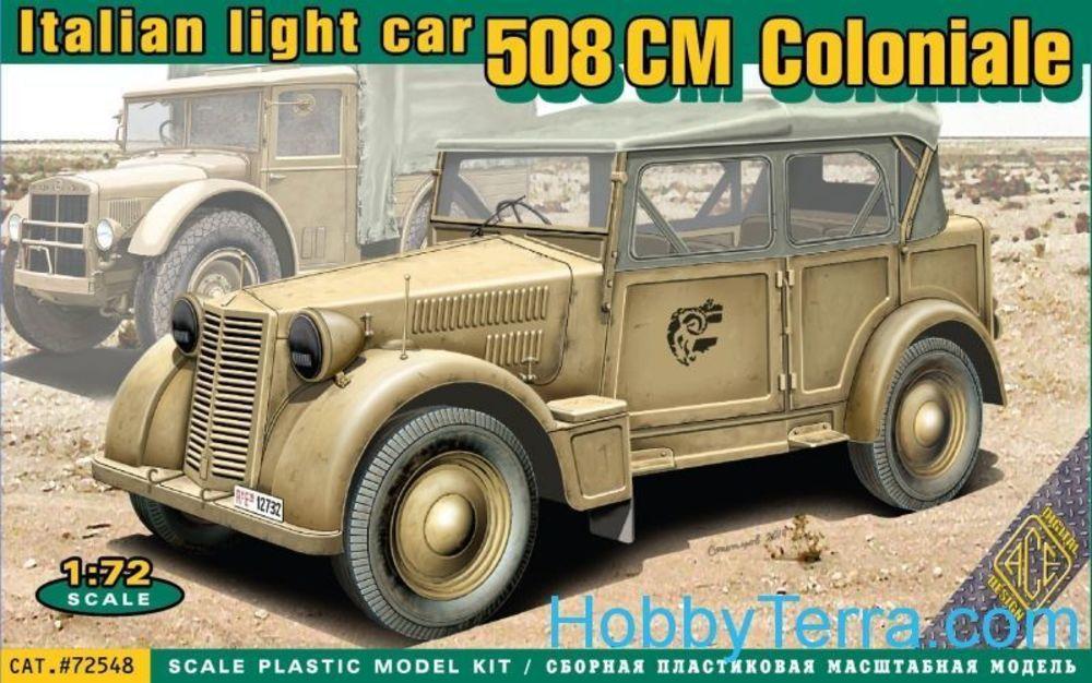 E72 E günstig Kaufen-508 CM Coloniale Italien light car. 508 CM Coloniale Italien light car <![CDATA[ACE / ACE72548 / 1:72]]>. 