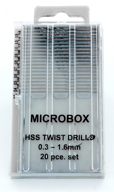 8429551930055 - 701001 - Bohrerset 20 Stück 03 - 16mm 8429551930055 - 701001 - Bohrerset 20 Stück 03 - 16mm