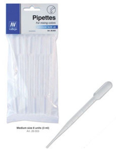 8429551260039 - 726003 - 8 Pipetten mittel 3 ml 8429551260039 - 726003 - 8 Pipetten mittel 3 ml