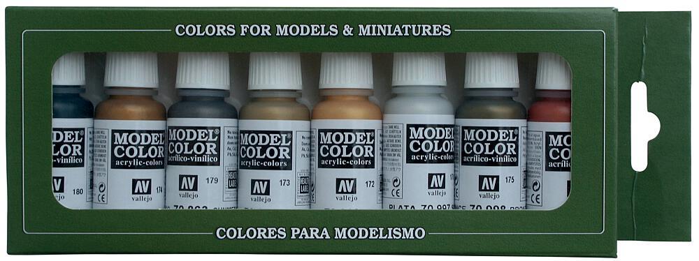 CR 118 günstig Kaufen-Model Color Set Metallic Colors (8). Model Color Set Metallic Colors (8) <![CDATA[Acrylicos Vallejo / 770118]]>. 