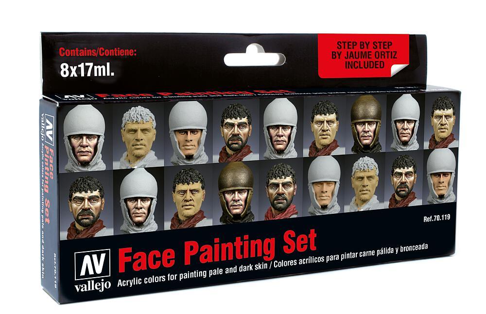 Model Paint günstig Kaufen-Model Colors Set Face Painting (8). Model Colors Set Face Painting (8) <![CDATA[Acrylicos Vallejo / 770119]]>. 