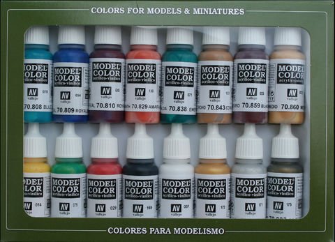 SET 14 günstig Kaufen-Model Color Set Medieval Colors (16). Model Color Set Medieval Colors (16) <![CDATA[Acrylicos Vallejo / 770142]]>. 
