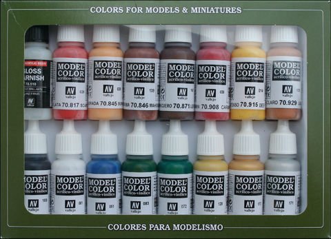 Model Color günstig Kaufen-Model Color Set American Revolution (16). Model Color Set American Revolution (16) <![CDATA[Acrylicos Vallejo / 770148]]>. 