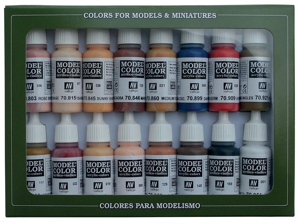 Deutsches Grau günstig Kaufen-Farbset, Deutsches Uniform-Grau - 8x17ml. Farbset, Deutsches Uniform-Grau - 8x17ml <![CDATA[Acrylicos Vallejo / 770181]]>. 