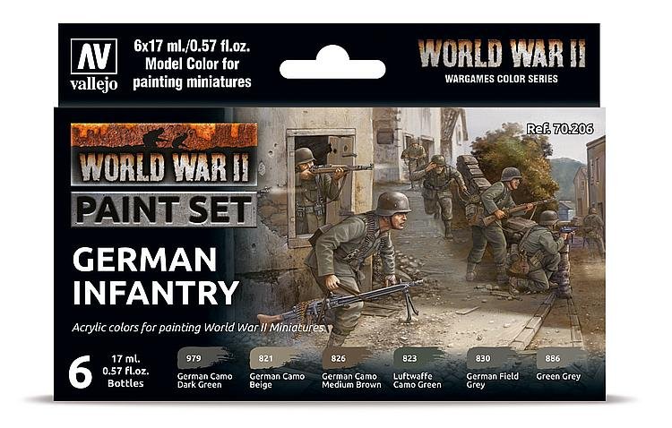 Far Cry günstig Kaufen-Farb-Set, Deutsche Infanterie, WWII (6x17ml). Farb-Set, Deutsche Infanterie, WWII (6x17ml) <![CDATA[Acrylicos Vallejo / 770206]]>. 