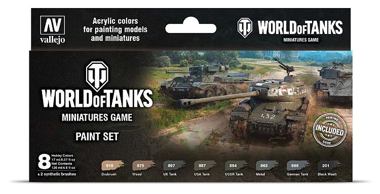 24 70 günstig Kaufen-Farb-Set - World of Tanks. Farb-Set - World of Tanks <![CDATA[Acrylicos Vallejo / 770245]]>. 