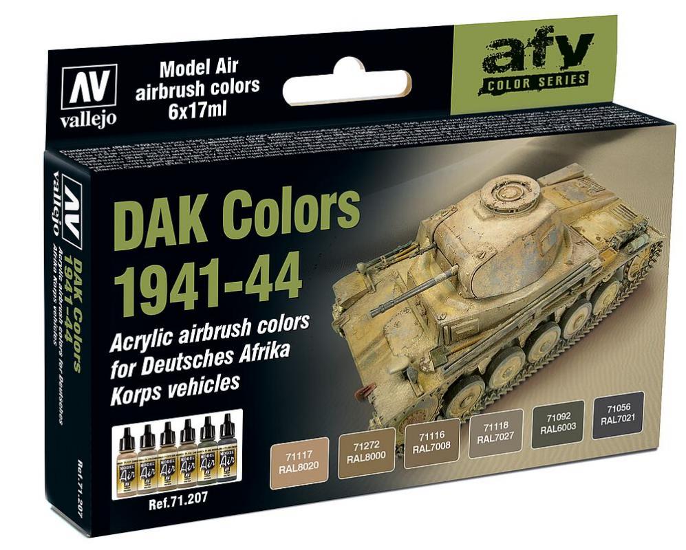 TS 71 günstig Kaufen-Deutsches Afrika-Korps - Farbset - 6 x 17 ml. Deutsches Afrika-Korps - Farbset - 6 x 17 ml <![CDATA[Acrylicos Vallejo / 771207]]>. 