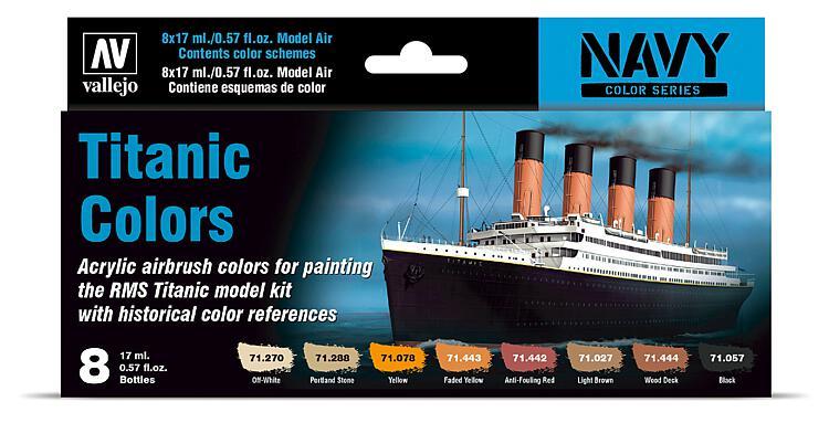 Far Cry günstig Kaufen-Titanic - Farb-Set. Titanic - Farb-Set <![CDATA[Acrylicos Vallejo / 771646]]>. 