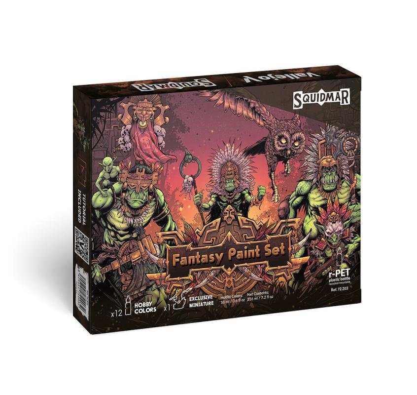 8429551722032 - Farb-Set Fantasy - 12 x 18 ml