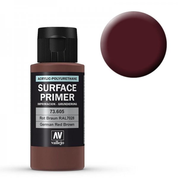 8429551736053 - Grundierung 605 Rotbraun (Primer German Red Brown) RAL 8012 60ml 8429551736053 - Grundierung 605 Rotbraun (Primer German Red Brown) RAL 8012 60ml