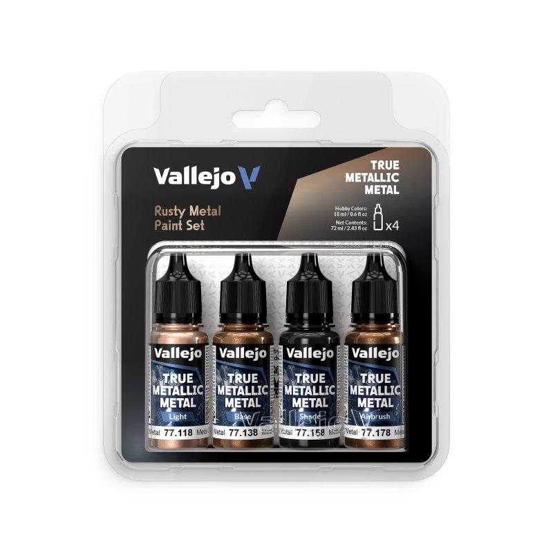 Farb-Set - TMM Rusty Metal  (4 x 18ml)