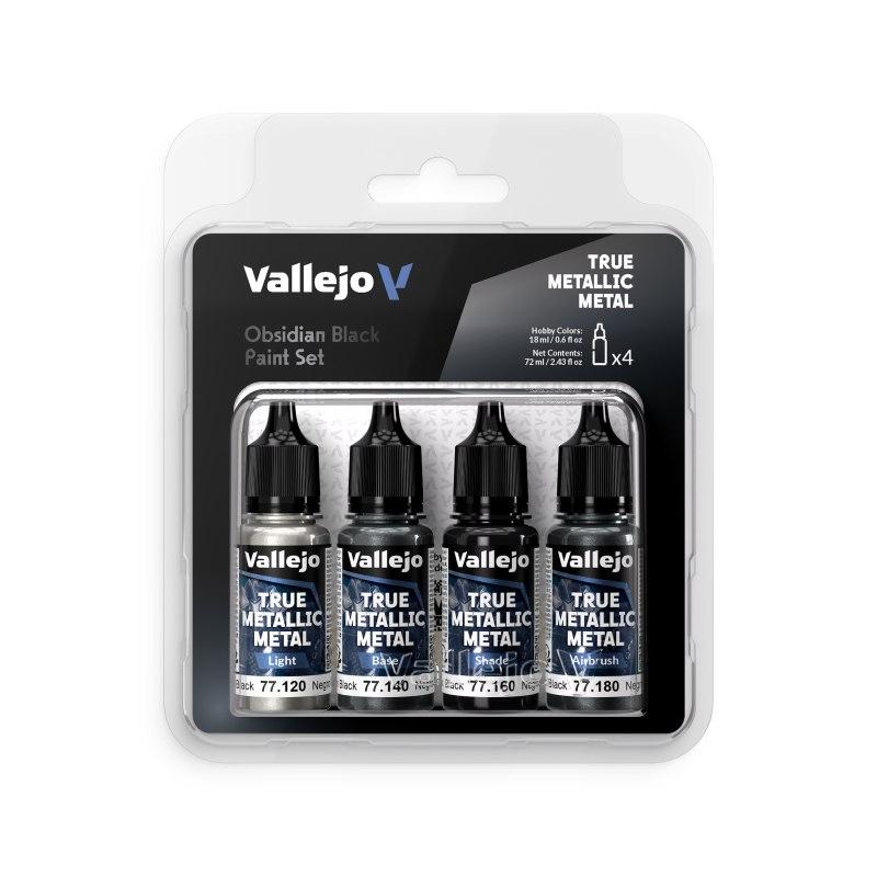 Farb-Set - TMM Obsidian Black (4 x 18ml)
