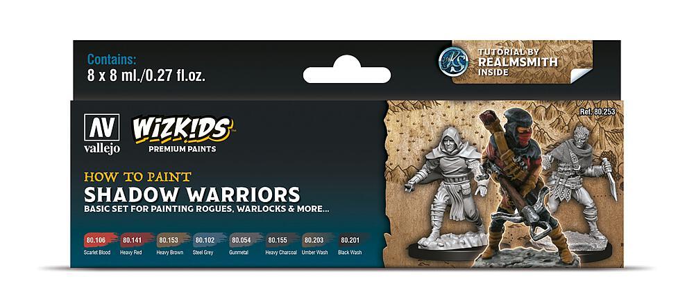 Set 25 günstig Kaufen-WizKids Shadow Warriors - Farb-Set 8 x 8 ml. WizKids Shadow Warriors - Farb-Set 8 x 8 ml <![CDATA[Acrylicos Vallejo / 80253]]>. 