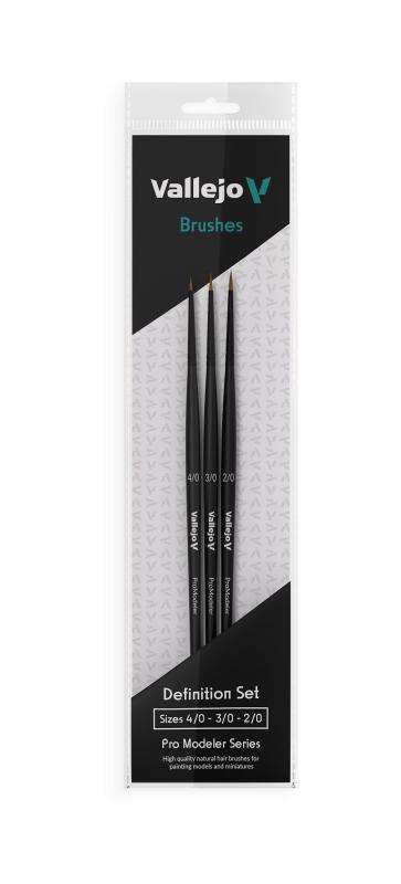 990 Pro  günstig Kaufen-Pro Modeler Pinsel, Definition Set 4-3-2. Pro Modeler Pinsel, Definition Set 4-3-2 <![CDATA[Acrylicos Vallejo / B01990]]>. 
