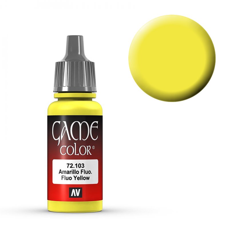 Fluo günstig Kaufen-Fluo Yellow - 17 ml. Fluo Yellow - 17 ml <![CDATA[Acrylicos Vallejo / 772103]]>. 