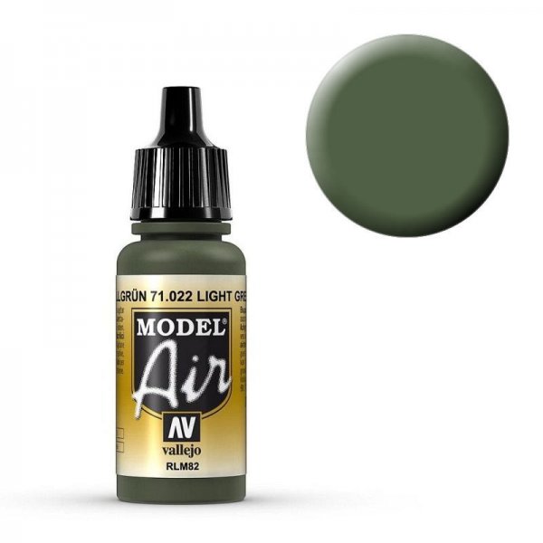 10 22  günstig Kaufen-Model Air - Tarnfarbe Hellgrün RLM 82 (Camouflage Green) - [17 ml]. Model Air - Tarnfarbe Hellgrün RLM 82 (Camouflage Green) - [17 ml] <![CDATA[Acrylicos Vallejo / 771022]]>. 