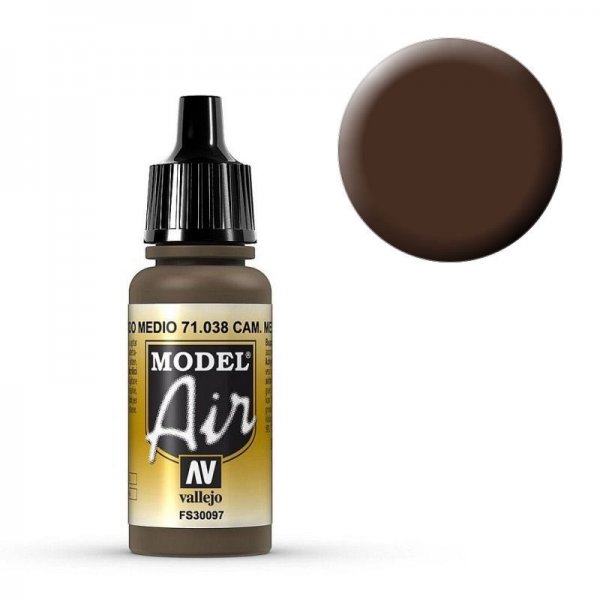 ml I günstig Kaufen-Model Air - Tarnfarbe Mittelbraun (Cam. Medium Brown) - 17 ml. Model Air - Tarnfarbe Mittelbraun (Cam. Medium Brown) - 17 ml <![CDATA[Acrylicos Vallejo / 771038]]>. 