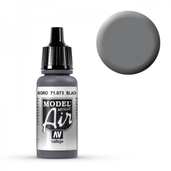 8429551710732 - - Airbrush Farbe Model Air 71073 Negro (Metalizado) Black (Metallic) 8429551710732 - - Airbrush Farbe Model Air 71073 Negro (Metalizado) Black (Metallic)