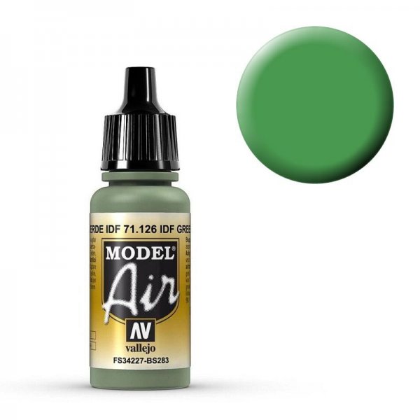 Green Vallejo günstig Kaufen-Model Air - IDF Grün (IDF Green) - 17 ml. Model Air - IDF Grün (IDF Green) - 17 ml <![CDATA[Acrylicos Vallejo / 771126]]>. 