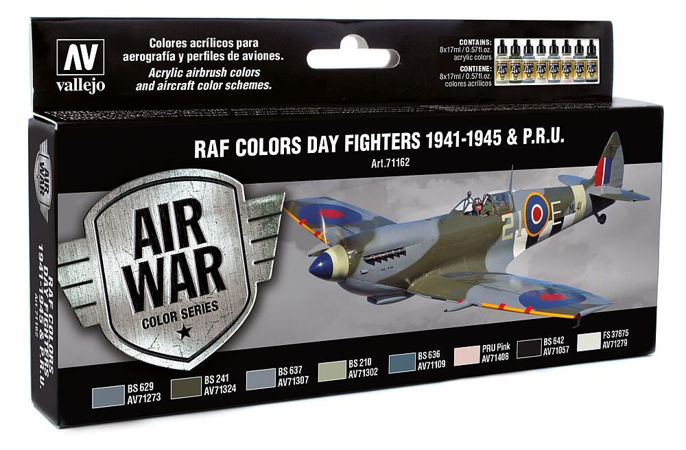 Fig Set günstig Kaufen-WWII RAF Day Fighters - Farbset - 8 x 17 ml. WWII RAF Day Fighters - Farbset - 8 x 17 ml <![CDATA[Acrylicos Vallejo / 771162]]>. 