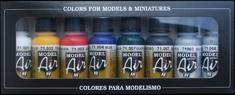 8429551711746 - 71174 Modellbahn-Abtönfarbe Weiß Gelb Rot Blau Olive-Grün Schwarz Silber (metallic) Gold (metallic) 1 St 8429551711746 - 71174 Modellbahn-Abtönfarbe Weiß Gelb Rot Blau Olive-Grün Schwarz Silber (metallic) Gold (metallic) 1 St