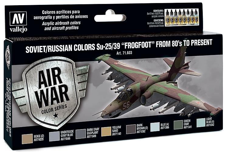 8429551716031 - 771603 - Farbset SU 25 39 Frogfoot 8x 17 ml 8429551716031 - 771603 - Farbset SU 25 39 Frogfoot 8x 17 ml