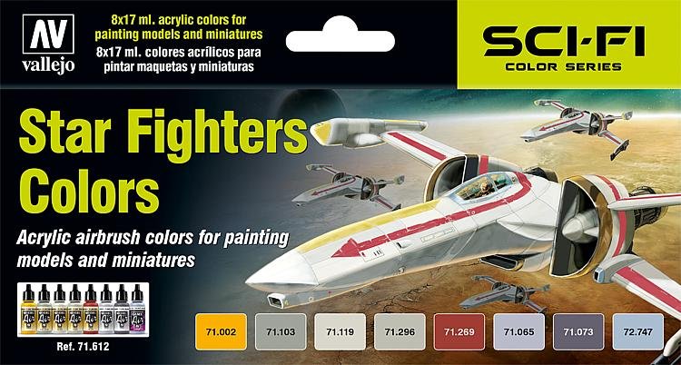 8429551716123 - 771612 - Farbset Star Fighters 8429551716123 - 771612 - Farbset Star Fighters