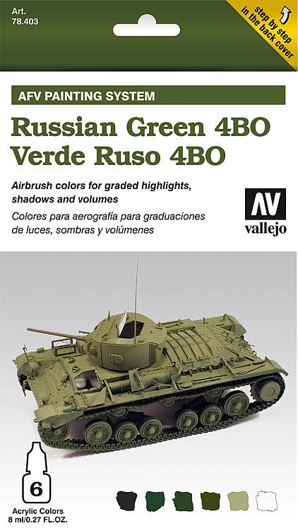 RUSSIAN günstig Kaufen-AFV Armour Painting System - Russian Green 4BO. AFV Armour Painting System - Russian Green 4BO <![CDATA[Acrylicos Vallejo / 778403]]>. 