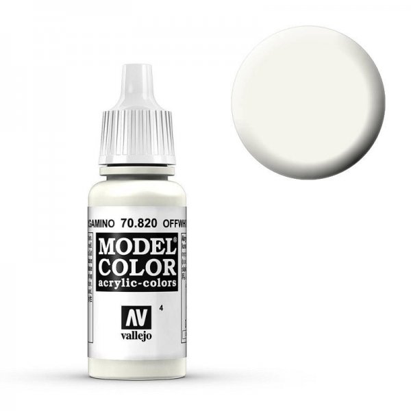 Acryl Color günstig Kaufen-Model Color - Cremeweiss (Offwhite) [004]. Model Color - Cremeweiss (Offwhite) [004] <![CDATA[Acrylicos Vallejo / 70820]]>. 