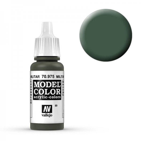 Acryl Color günstig Kaufen-Model Color - Flaschengrün (Military Green) [089]. Model Color - Flaschengrün (Military Green) [089] <![CDATA[Acrylicos Vallejo / 70975]]>. 