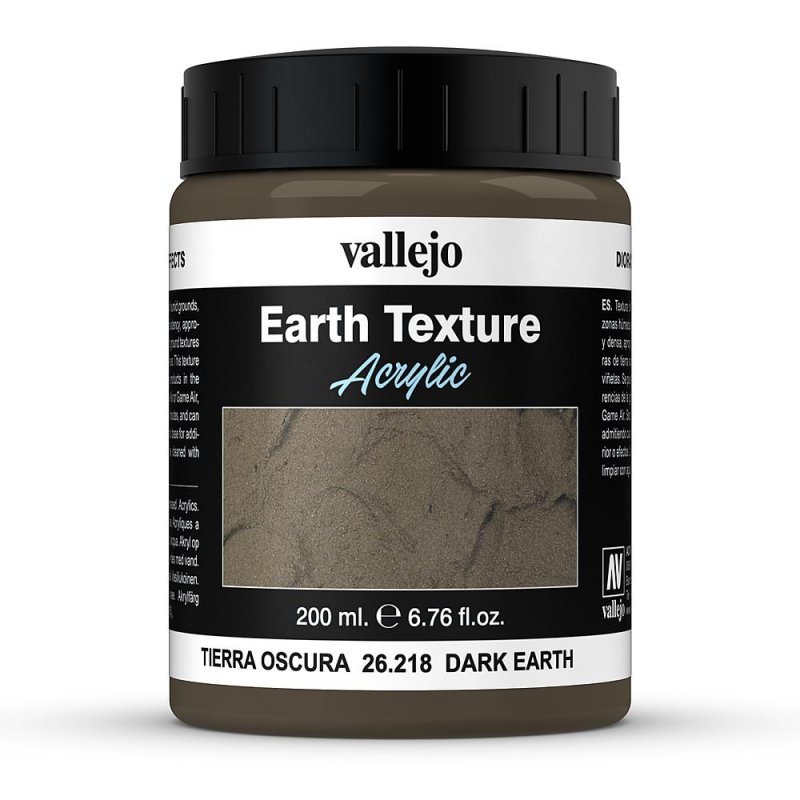 200 ml günstig Kaufen-Vallejo Textur Dark Earth (200 ml). Vallejo Textur Dark Earth (200 ml) <![CDATA[Acrylicos Vallejo / 726218]]>. 