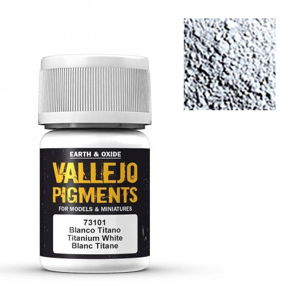 30 en  günstig Kaufen-Vallejo Pigment Titanium White 30ml. Vallejo Pigment Titanium White 30ml <![CDATA[Acrylicos Vallejo / 773101]]>. 