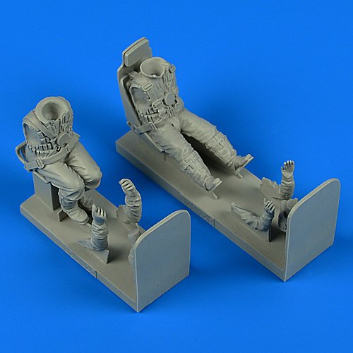 German Luftwaffe Pilot and Gunner WWII w. seats [Junkers Ju 87 Stuka]