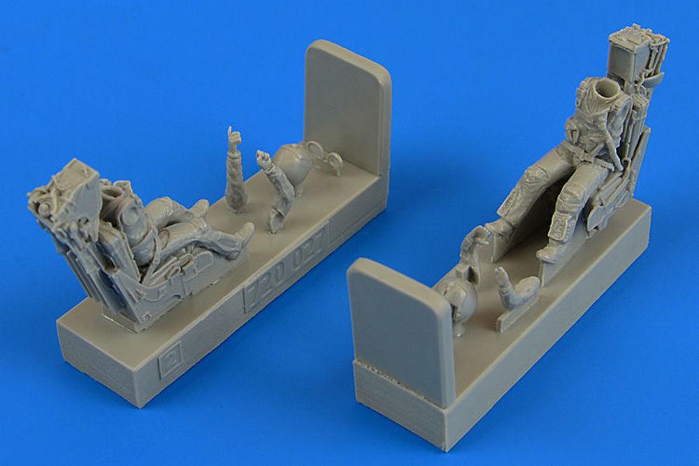 US Navy Pilot & Operator w.ejection seat f. F14A/B Tomcat [Hasegawa]