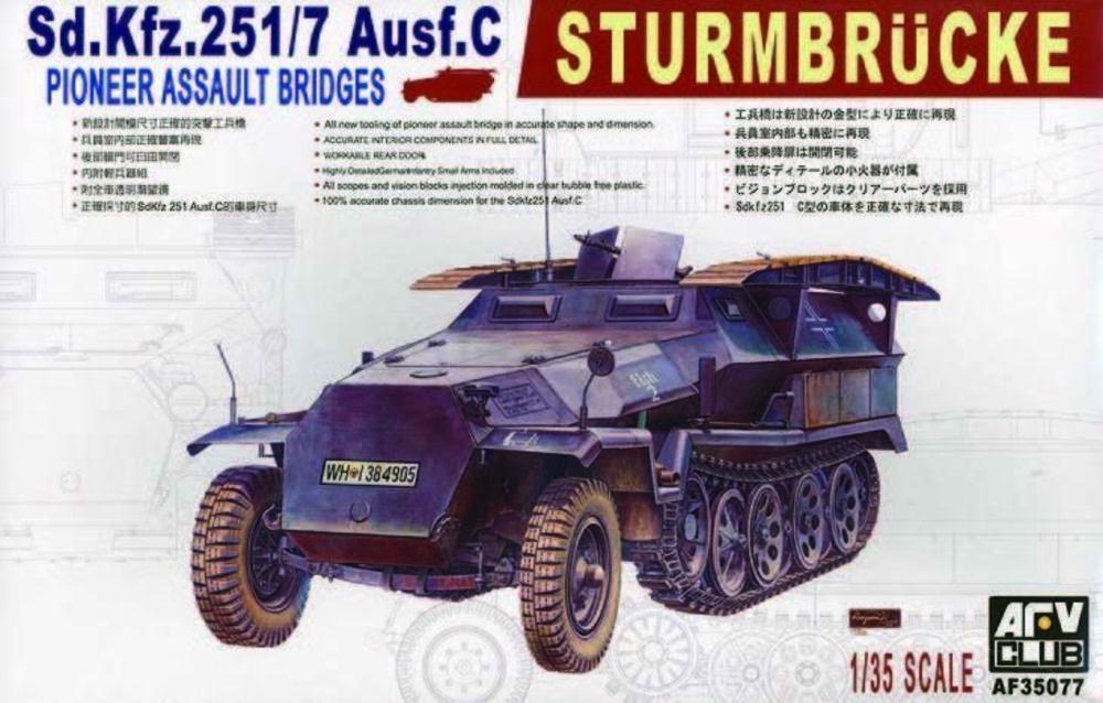 CLUB günstig Kaufen-SDKFZ 251/7 AUSF C PIONNIER. SDKFZ 251/7 AUSF C PIONNIER <![CDATA[AFV-Club / AFV35077 / 1:35]]>. 