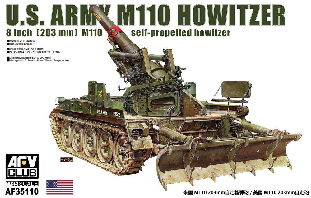 10 S  günstig Kaufen-M110 self-propelled howitzer. M110 self-propelled howitzer <![CDATA[AFV-Club / 35110 / 1:35]]>. 