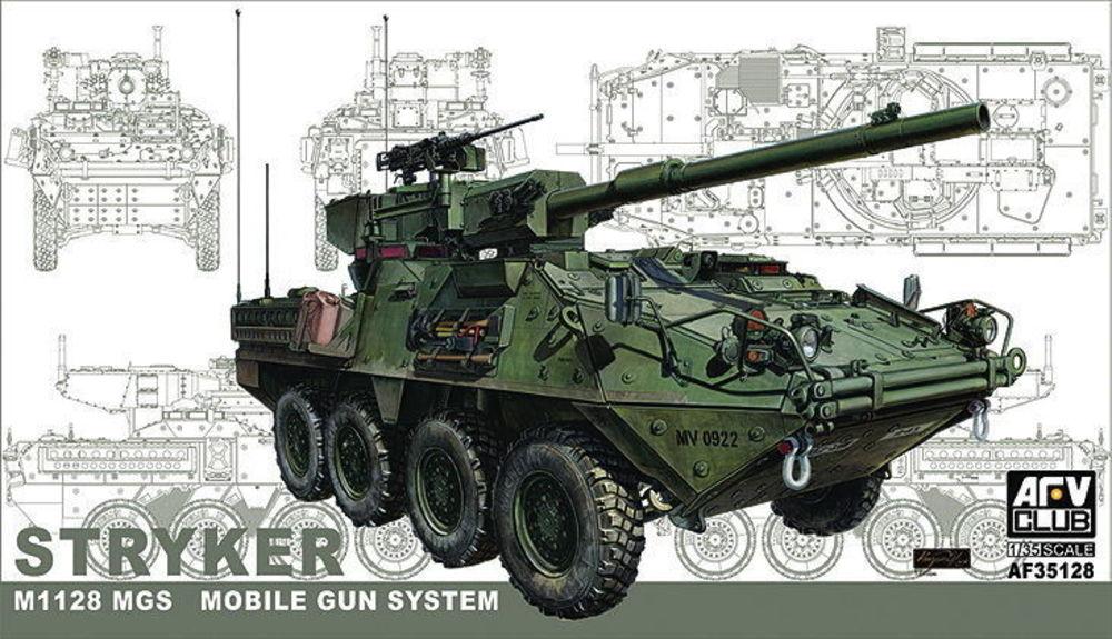 Nights:Club günstig Kaufen-STRYKER w/105mm gun MGS. STRYKER w/105mm gun MGS <![CDATA[AFV-Club / AFV35128 / 1:35]]>. 