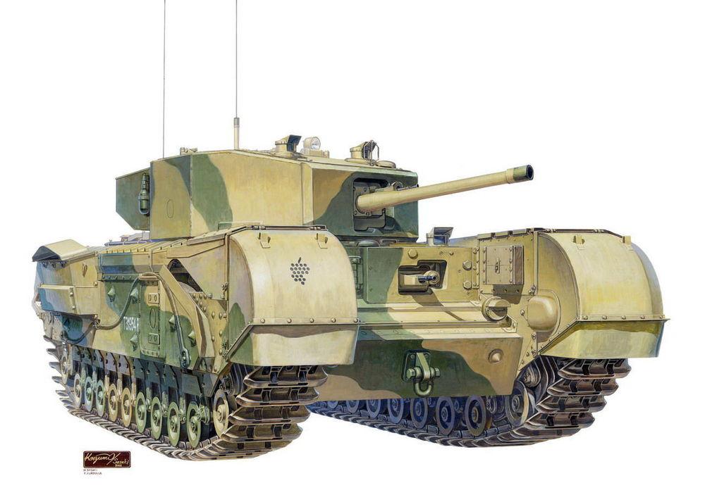 Churchill MK günstig Kaufen-CHURCHILL MK3. CHURCHILL MK3 <![CDATA[AFV-Club / AFV35153 / 1:35]]>. 