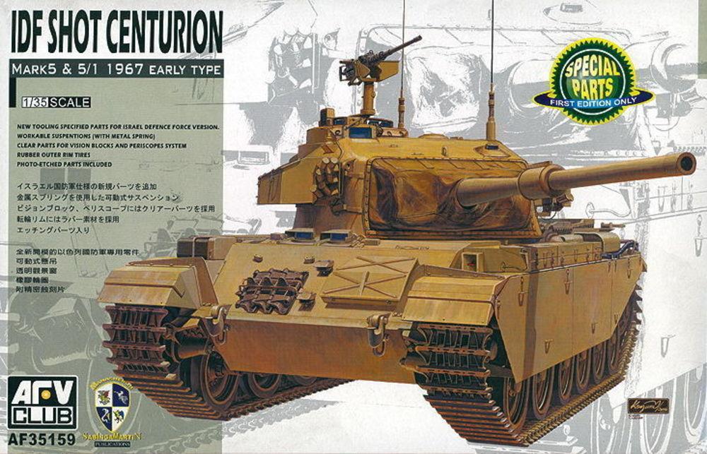 Nights:Club günstig Kaufen-IDF Shot Centurion Mark 5 & 5/1 1967 Early Type. IDF Shot Centurion Mark 5 & 5/1 1967 Early Type <![CDATA[AFV-Club / AFV35159 / 1:35]]>. 