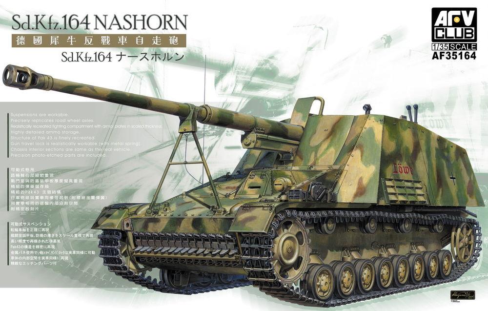 Club  günstig Kaufen-Sd.Kfz. 164 Nashorn. Sd.Kfz. 164 Nashorn <![CDATA[AFV-Club / AFV35164 / 1:35]]>. 