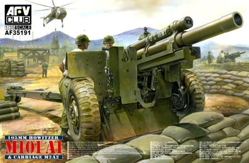 CLUB günstig Kaufen-105mm Howitzer M101 A1 Carriage M2 A2. 105mm Howitzer M101 A1 Carriage M2 A2 <![CDATA[AFV-Club / 35191 / 1:35]]>. 