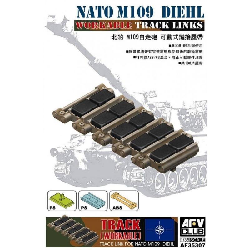 CLUB günstig Kaufen-Workable tracks for M109 NATO Diehl. Workable tracks for M109 NATO Diehl <![CDATA[AFV-Club / 35307 / 1:35]]>. 